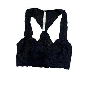 Intimately by Free People Black Lace Bralette